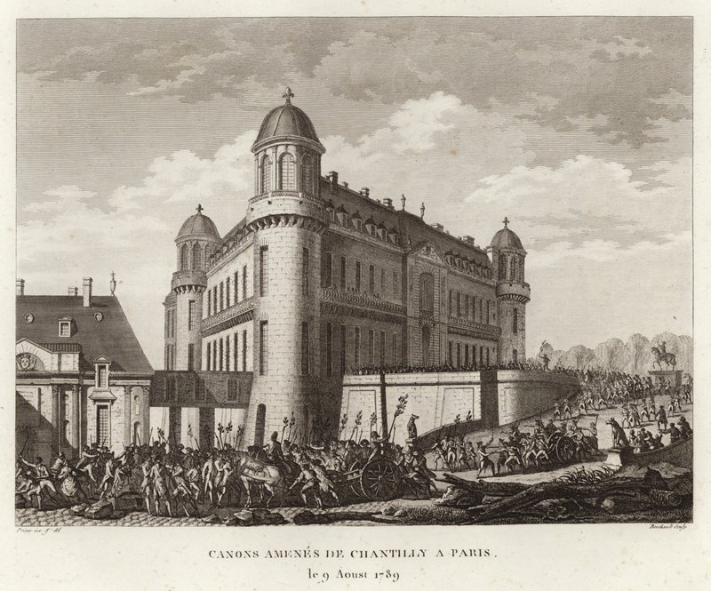Armas traídas de Chantilly de Prieur