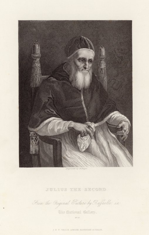 Julio II de Raffaello Sanzio Raphael