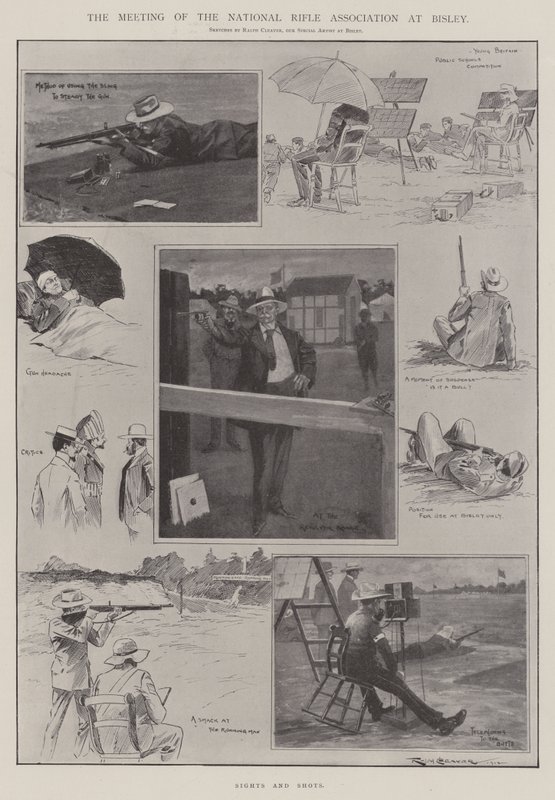 La Reunión de la Asociación Nacional de Tiro en Bisley de Ralph Cleaver