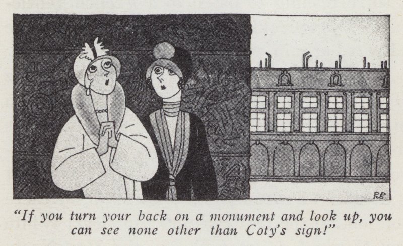 Ilustración para Los caballeros las prefieren rubias de Anita Loos de Ralph Barton