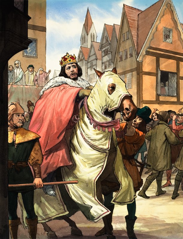 The Romance of the English Theatre (gouache sobre papel) de Ralph Bruce