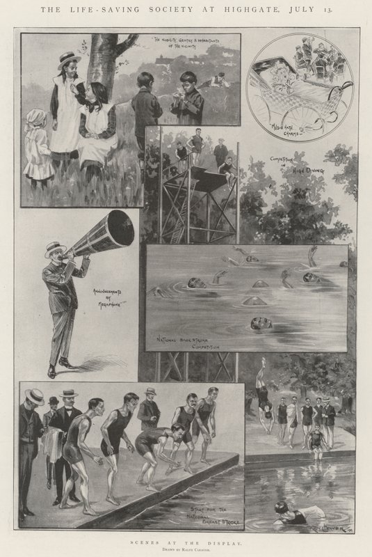 La Sociedad de Salvamento en Highgate, 13 de julio de Ralph Cleaver