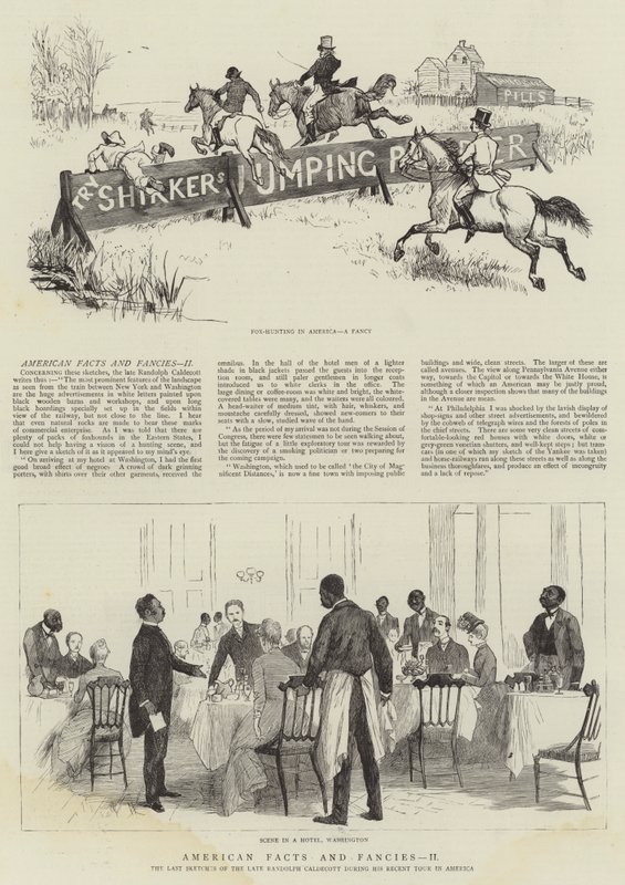 Hechos y fantasías americanas, II de Randolph Caldecott