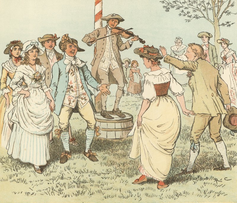 Ven muchachas y muchachos de Randolph Caldecott