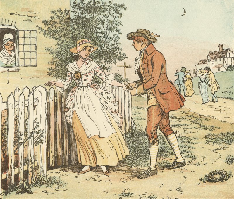 Ven muchachas y muchachos de Randolph Caldecott