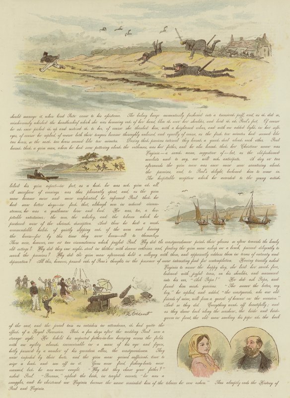 Paul y Virginia, o el último de los contrabandistas de Randolph Caldecott