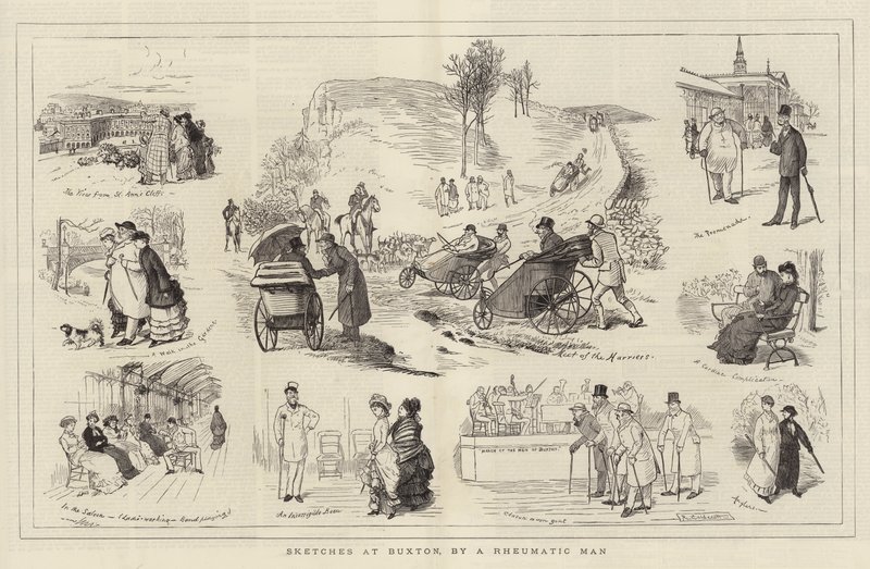 Bocetos en Buxton, por un hombre reumático de Randolph Caldecott