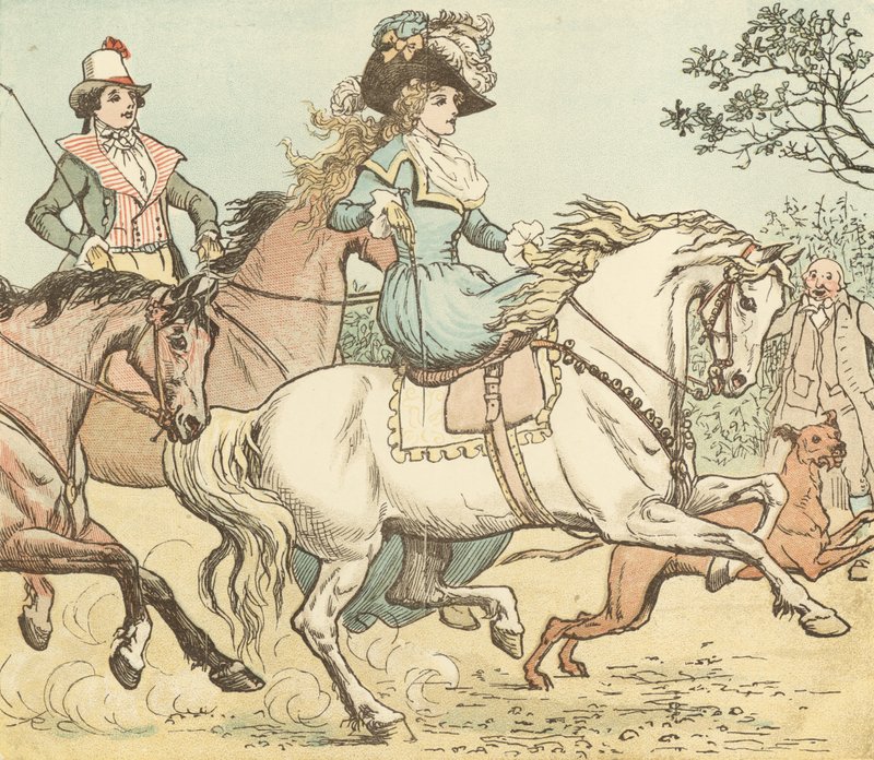 Montar un Caballo de Palo a Banbury Cross de Randolph Caldecott