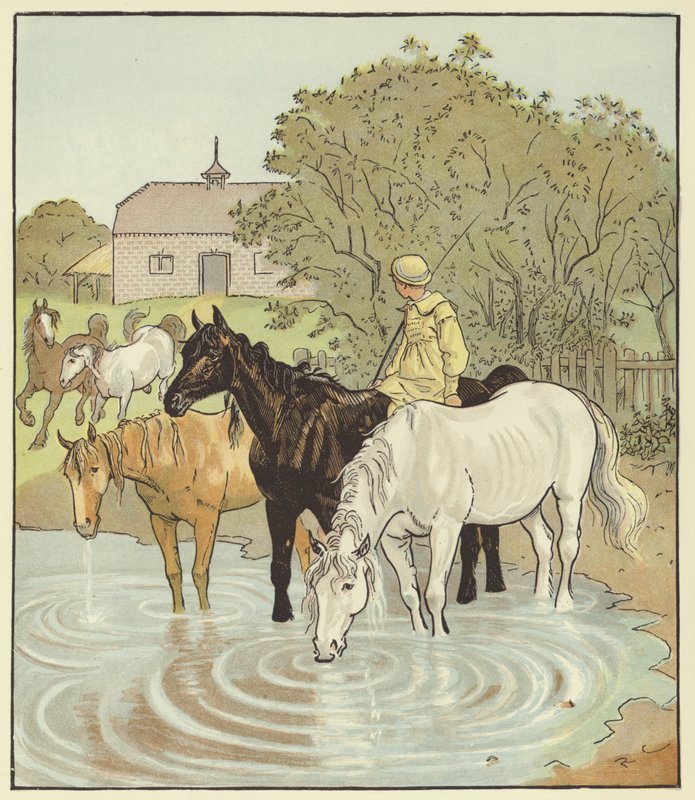 El niño del granjero de Randolph Caldecott