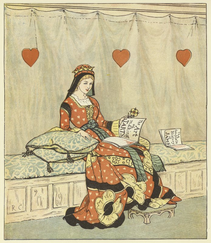 La reina de corazones de Randolph Caldecott