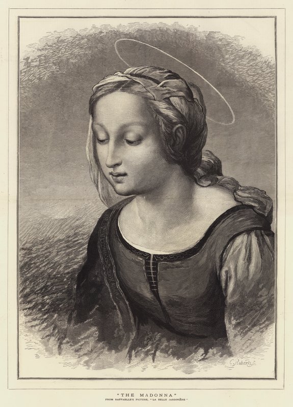 La Madonna de Raffaello Sanzio Raphael