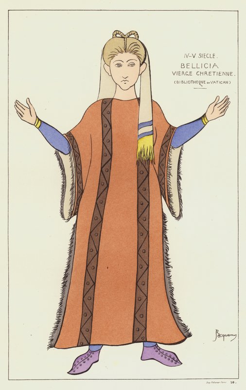 Bellicia, virgen cristiana de Raphael Jacquemin