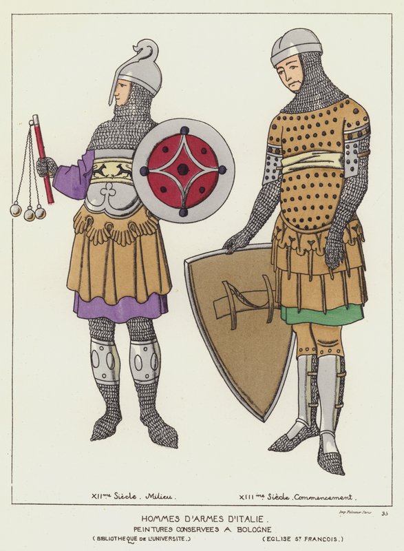 Hombres de armas de Italia de Raphael Jacquemin