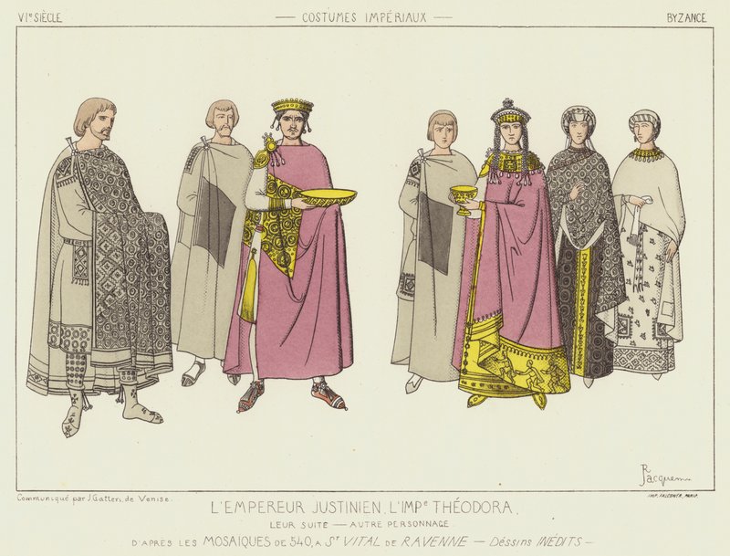 El emperador Justiniano de Raphael Jacquemin