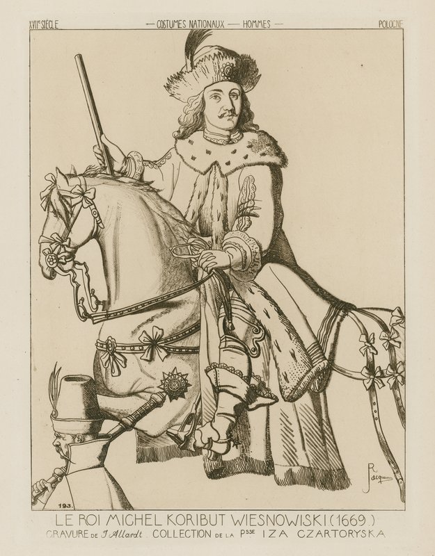 Michael Wisniowiecki, Rey de Polonia (1669) de Raphael Jacquemin