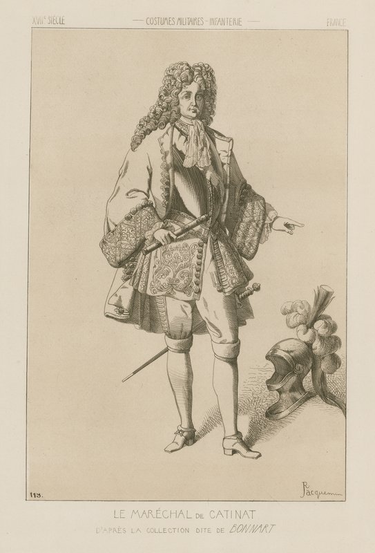 Nicolas Catinat, Mariscal de Francia (1637-1712) de Raphael Jacquemin