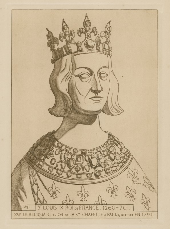 San Luis IX, rey de Francia de Raphael Jacquemin