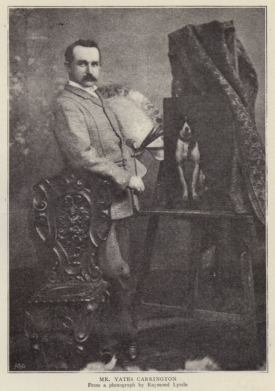 James Yates Carrington, artista inglés de Raymonde Lynde