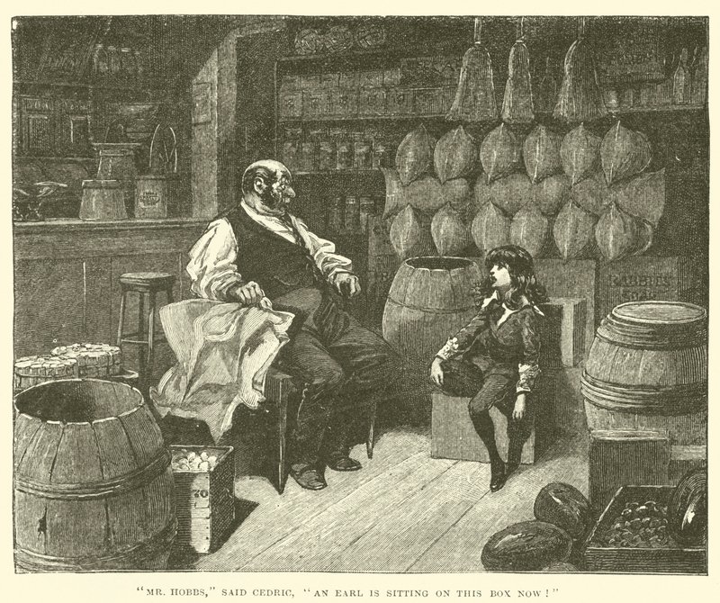 Ilustración para El Pequeño Lord Fauntleroy de Reginald Bathurst Birch