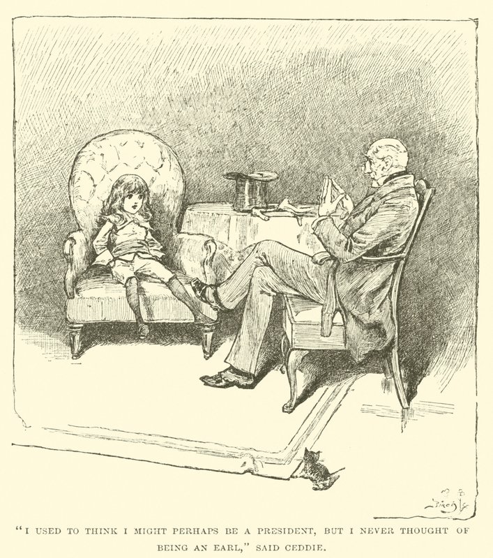 Ilustración para El Pequeño Lord Fauntleroy de Reginald Bathurst Birch
