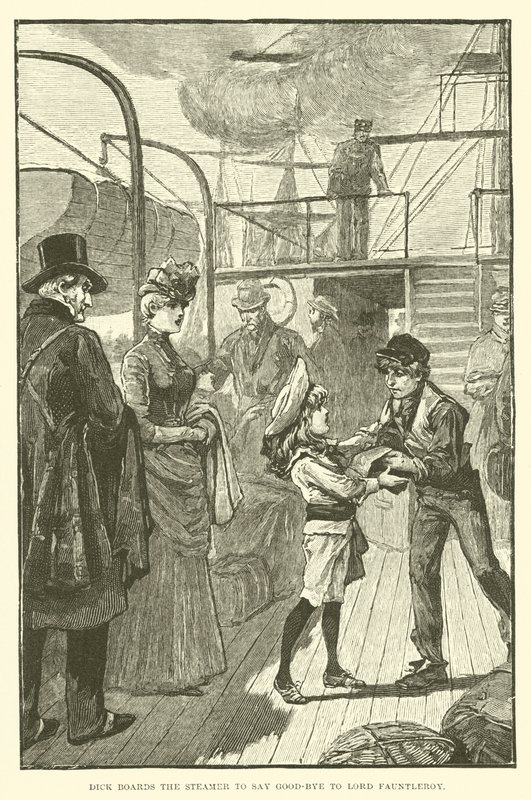 Ilustración para El Pequeño Lord Fauntleroy de Reginald Bathurst Birch