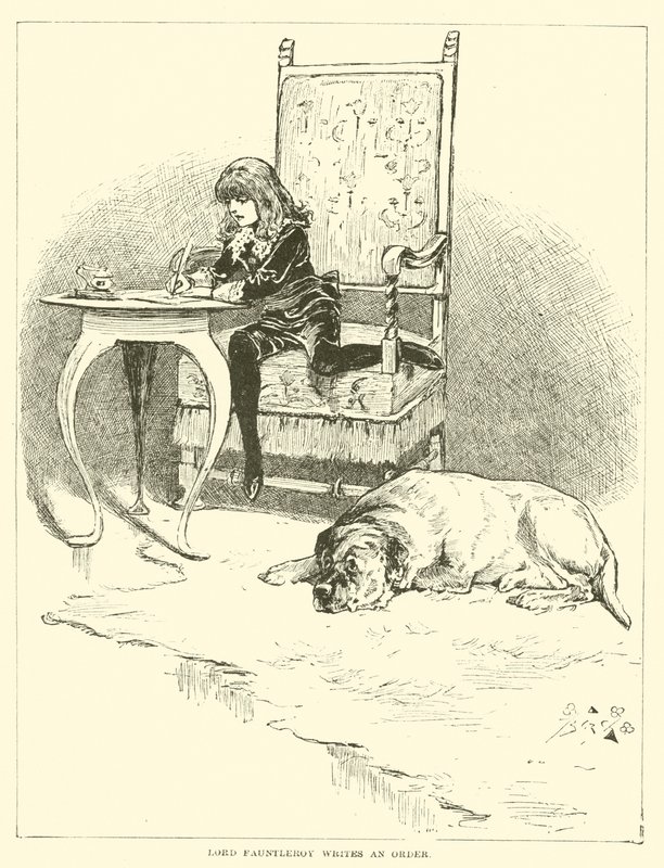 Ilustración para El Pequeño Lord Fauntleroy de Reginald Bathurst Birch