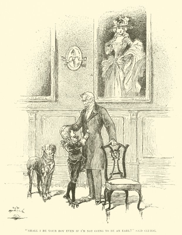 Ilustración para El Pequeño Lord Fauntleroy de Reginald Bathurst Birch