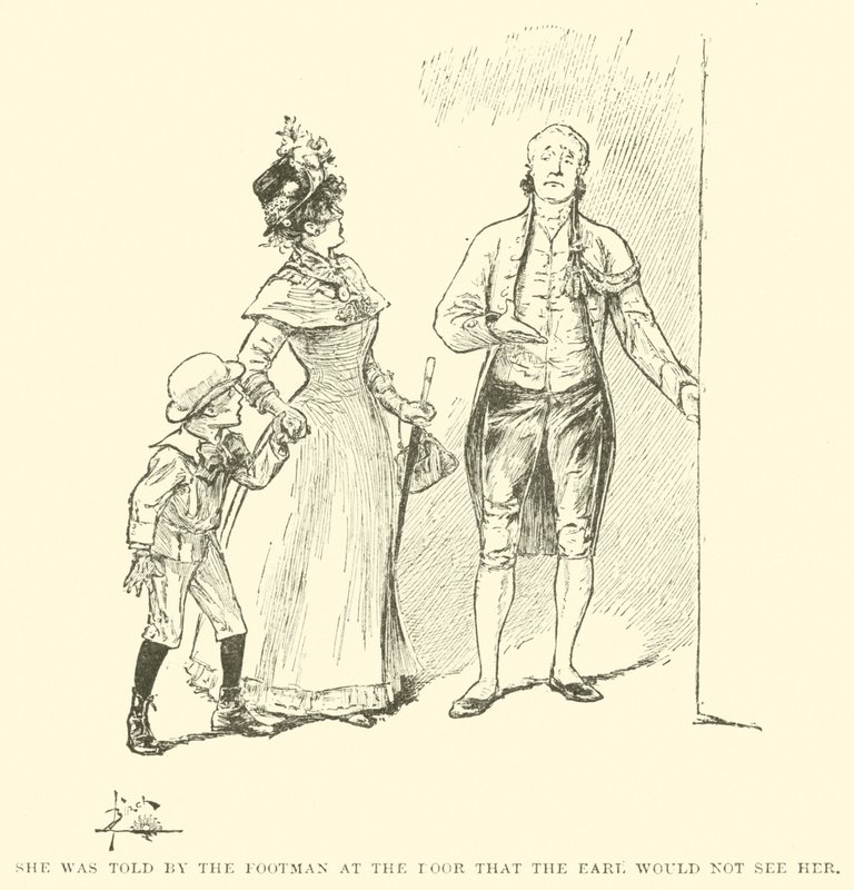 Ilustración para El Pequeño Lord Fauntleroy de Reginald Bathurst Birch