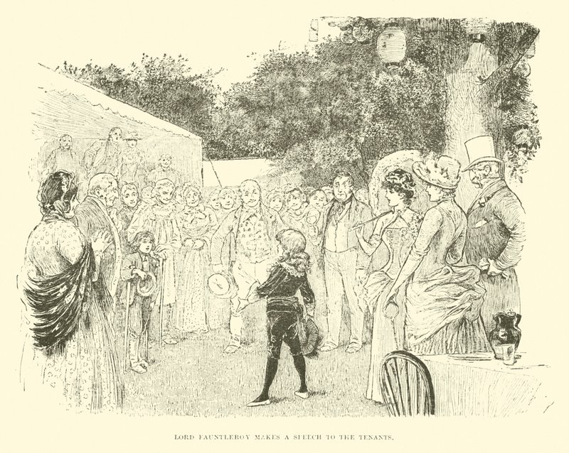 Ilustración para Little Lord Fauntleroy de Reginald Bathurst Birch