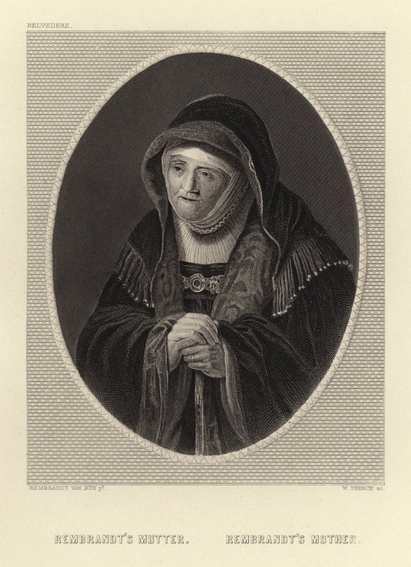 La Madre de Rembrandt de Rembrandt van Rijn