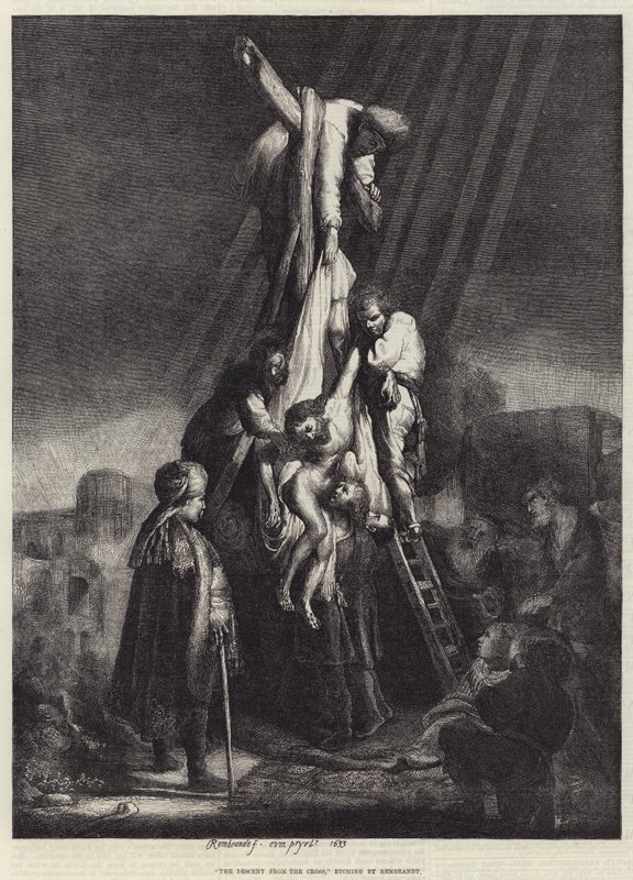 El Descendimiento de la Cruz de Rembrandt van Rijn