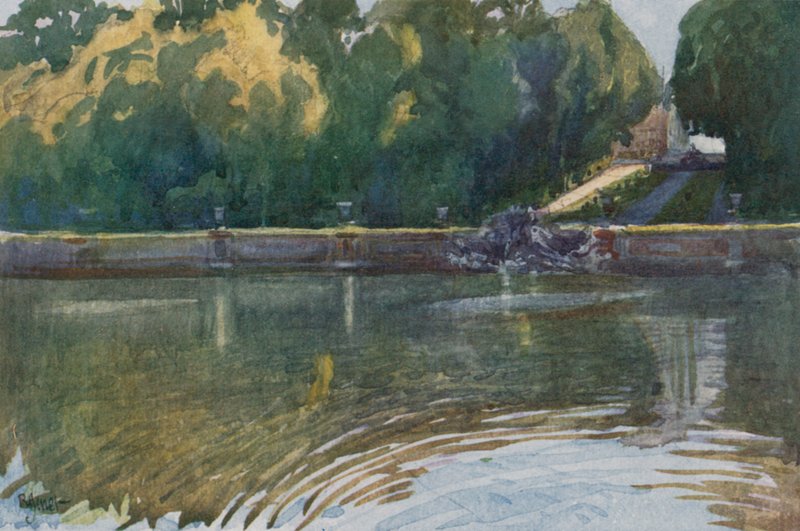 Cuenca de Latona, Versalles de Rene Binet