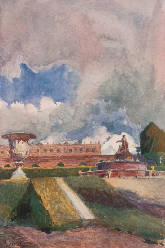 Cuenca de Latona, Versalles de Rene Binet
