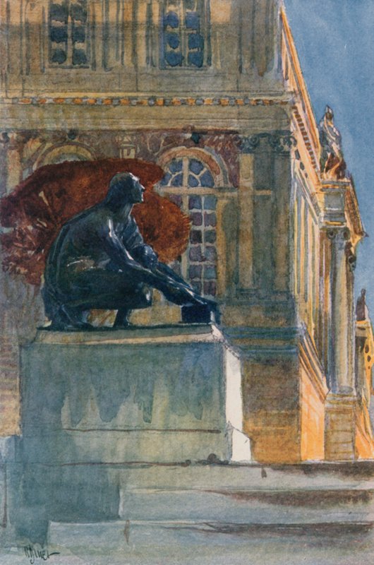 Escalera, Parterre Norte, Versalles de Rene Binet