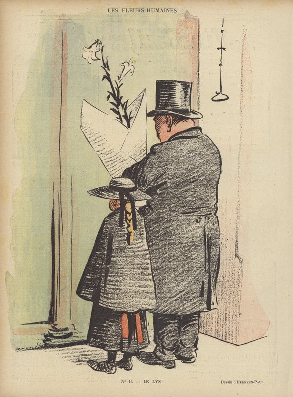 Ilustración para Le Rire de Rene George Hermann Paul