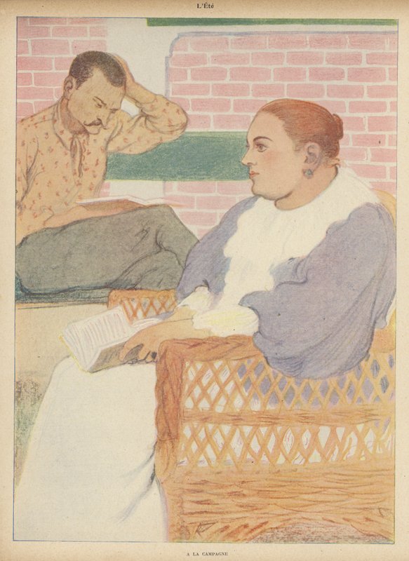 Verano: en el Campo de Rene George Hermann Paul
