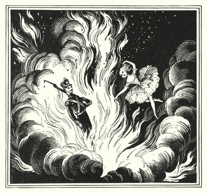 Hans Christian Andersen: El soldadito de plomo de Rex (after) Whistler