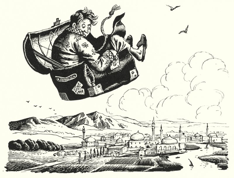 Hans Christian Andersen: El baúl volador de Rex (after) Whistler