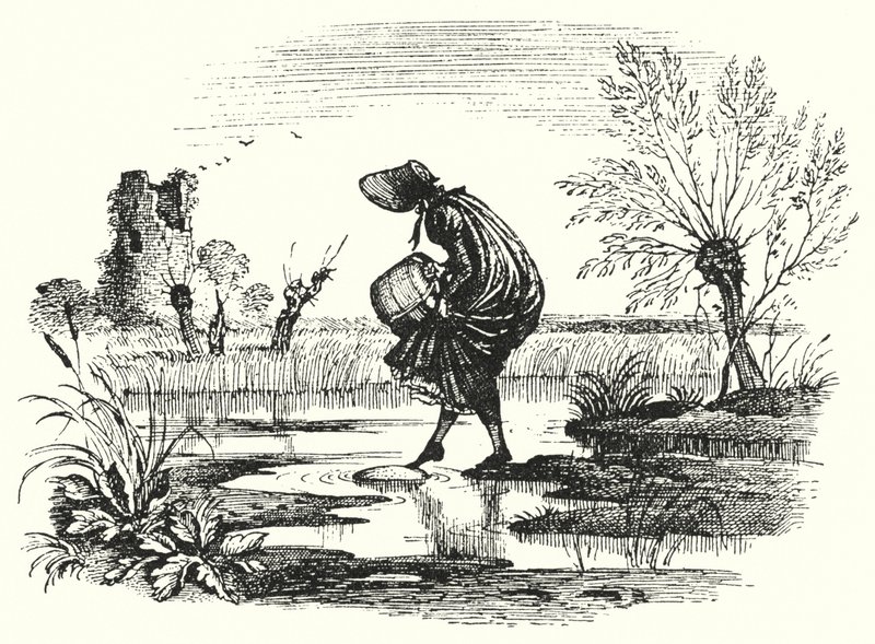 Hans Christian Andersen: La niña que pisó un pan de Rex (after) Whistler