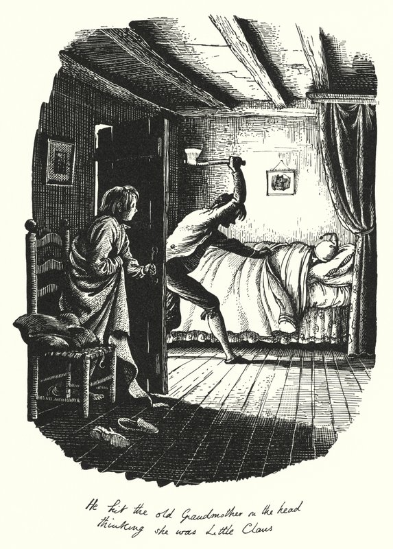 Hans Christian Andersen: El gran Claus y el pequeño Claus de Rex (after) Whistler