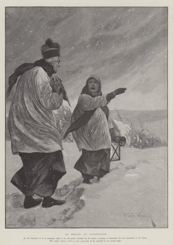 Una misión de consuelo de Richard Caton Woodville junior