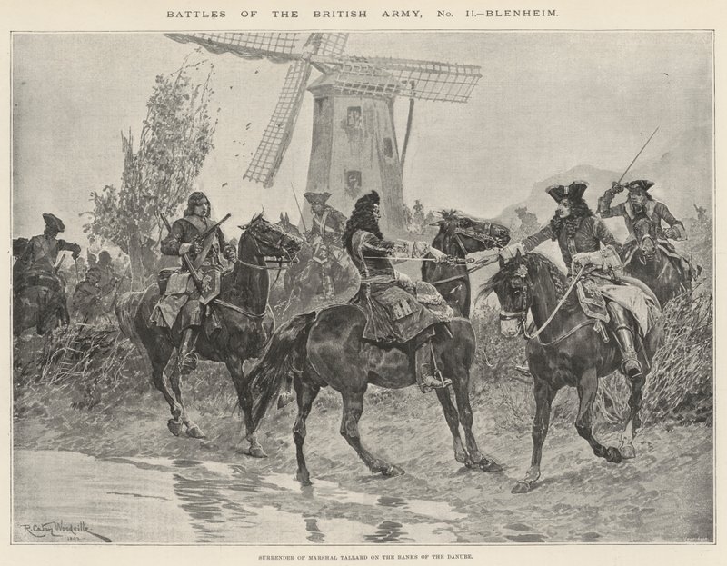 Batallas del Ejército Británico, Blenheim de Richard Caton Woodville junior