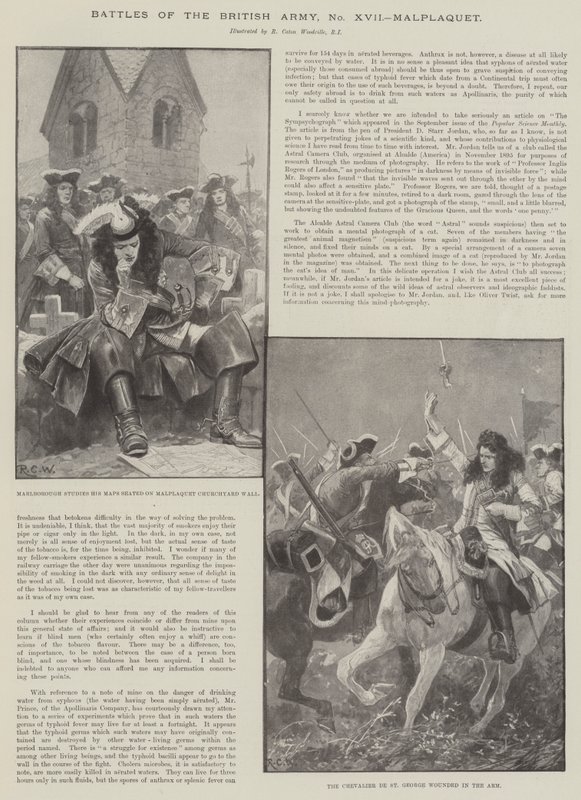 Batallas del ejército británico, Malplaquet de Richard Caton Woodville junior