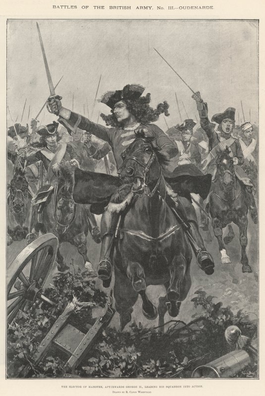 Batallas del ejército británico, Oudenarde de Richard Caton Woodville junior
