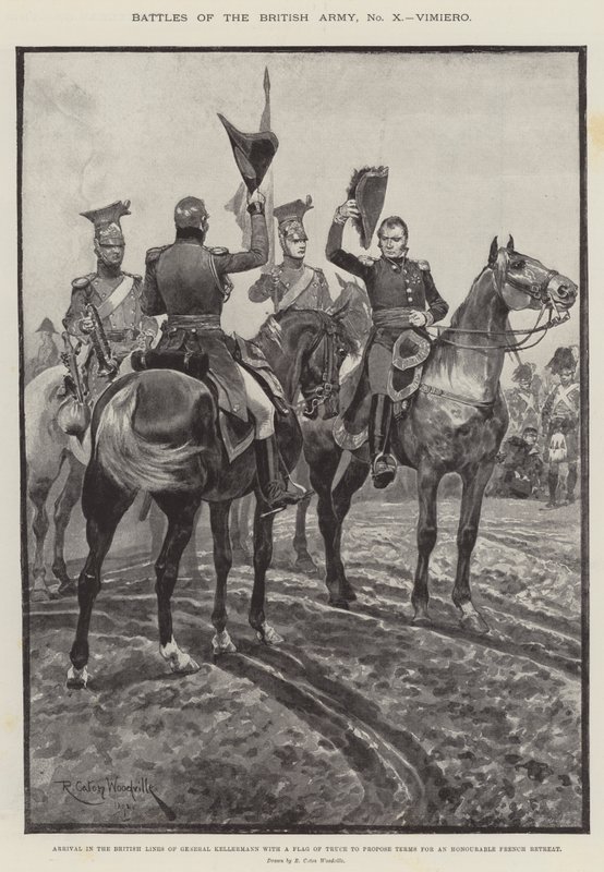 Batallas del ejército británico, Vimiero de Richard Caton Woodville junior