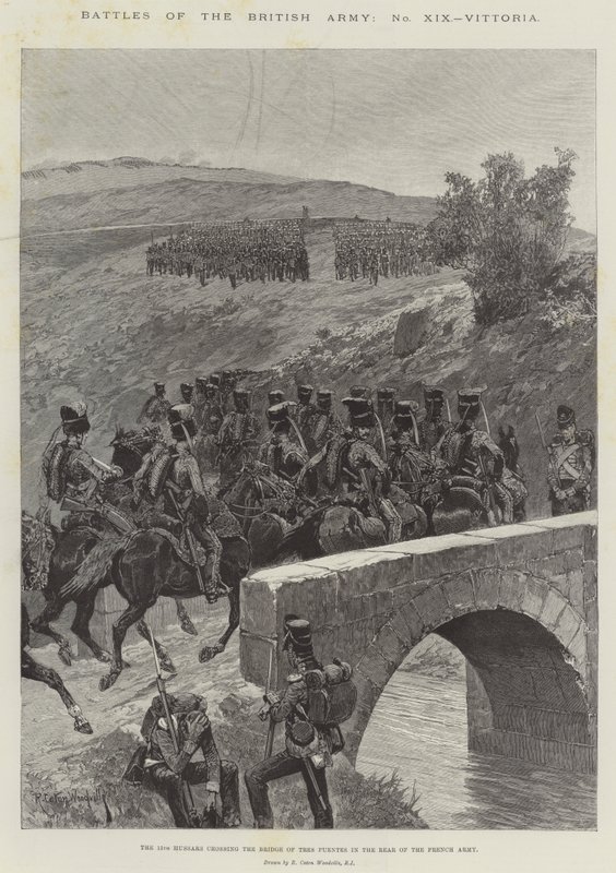 Batallas del Ejército Británico, Vittoria de Richard Caton Woodville junior
