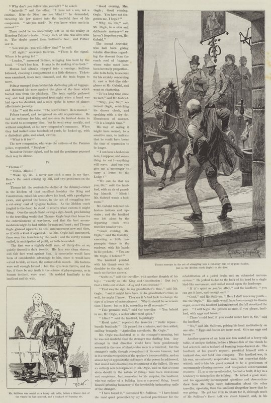 Fortuna cínica, una historia de un hombre con conciencia, por David Christie Murray de Richard Caton Woodville junior