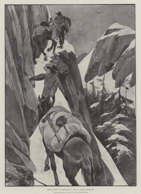 De Euston a Klondike, un viaje a la Montaña Sophie de Richard Caton Woodville junior