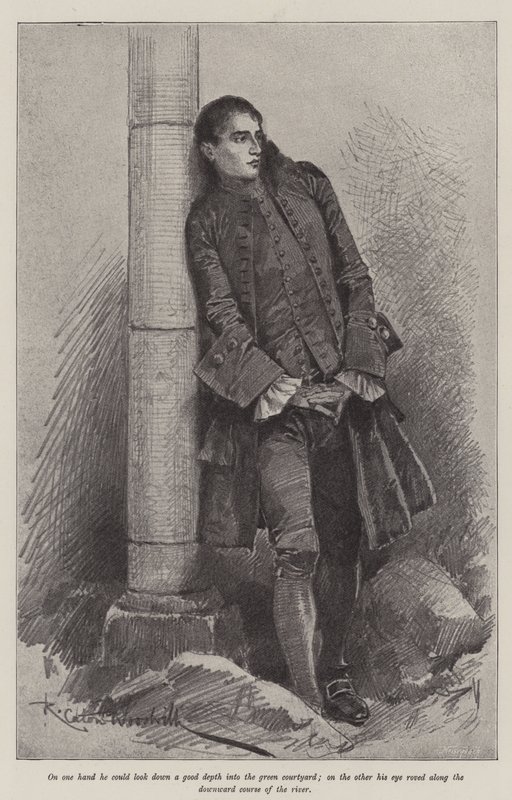 Ilustración para El Gran Camino del Norte, de Robert Louis Stevenson de Richard Caton Woodville junior