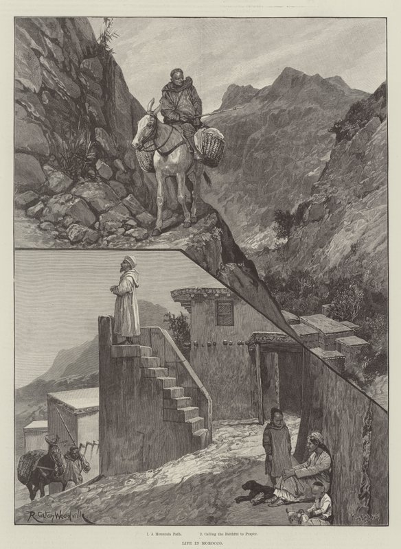 Vida en Marruecos de Richard Caton Woodville junior